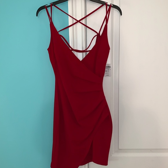 NWT Red Formal Dress - Picture 2 of 3